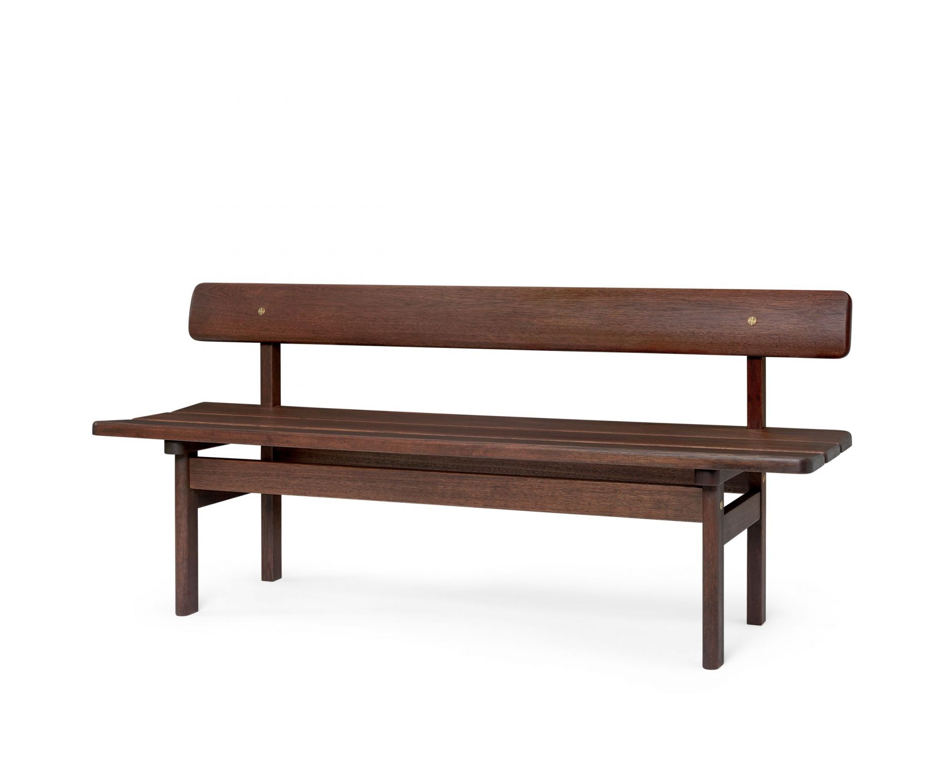 Asserbo Series Bench Dark Oiled Eucalyptus Carl Hansen & Søn